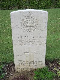 Coriano Ridge War Cemetery - Zacharias, John Paul