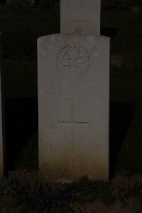 St. Souplet British Cemetery - Ackerley, William Noel