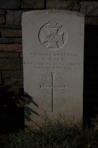 St. Souplet British Cemetery - Aves, Edward