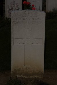 St. Souplet British Cemetery - Bacon, Edward John