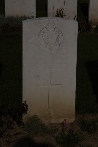 St. Souplet British Cemetery - Baldwin, A J