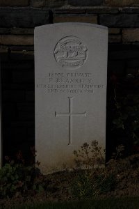 St. Souplet British Cemetery - Blankley, F