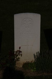 St. Souplet British Cemetery - Boone, J A T