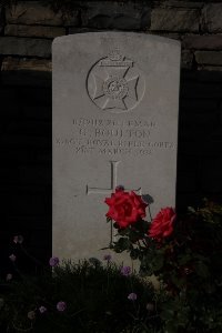 St. Souplet British Cemetery - Boulton, George