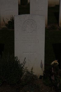 St. Souplet British Cemetery - Bourne, W