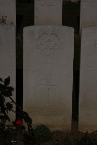 St. Souplet British Cemetery - Box, Sidney