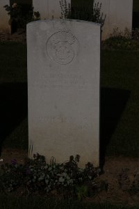 St. Souplet British Cemetery - Bramhall, S