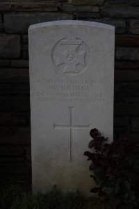 St. Souplet British Cemetery - Bridge, William