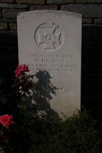 St. Souplet British Cemetery - Briggs, George