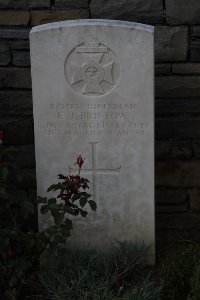 St. Souplet British Cemetery - Bristow, Edwin James