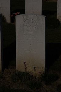 St. Souplet British Cemetery - Brown, A E