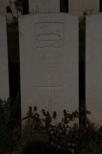 St. Souplet British Cemetery - Calder, J