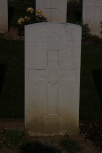 St. Souplet British Cemetery - Church, Francis Harrington