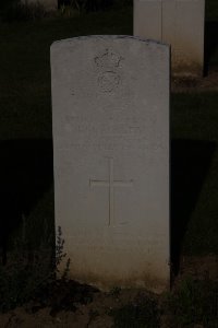 St. Souplet British Cemetery - Coackley, James