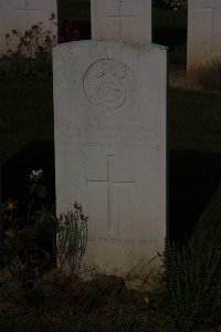 St. Souplet British Cemetery - Cookson, John Lawrence