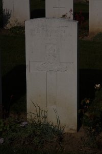 St. Souplet British Cemetery - Corrall, Edward James