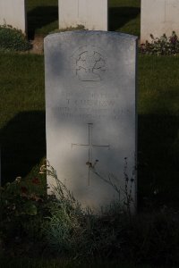 St. Souplet British Cemetery - Culshaw, T