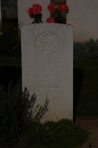 St. Souplet British Cemetery - Davies, Edward Reginald