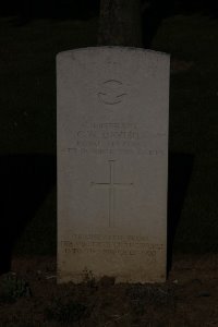 St. Souplet British Cemetery - Davison, Charles William