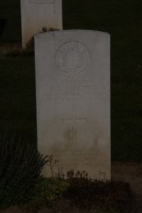 St. Souplet British Cemetery - Fairchild, George Bradly