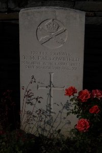 St. Souplet British Cemetery - Fallowfield, Thomas Mann