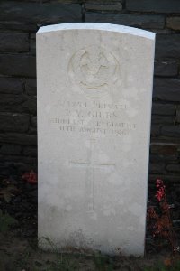 St. Souplet British Cemetery - Gibbs, E Y