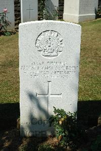 St. Souplet British Cemetery - Gilson, James Nicholas