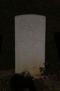 St. Souplet British Cemetery - Greenwood, H