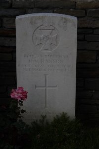 St. Souplet British Cemetery - Hanson, Horace Victor