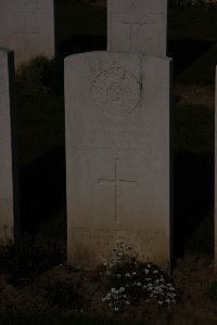 St. Souplet British Cemetery - Hanstock, John Walter