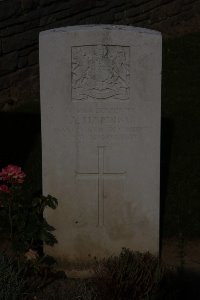 St. Souplet British Cemetery - Harding, A