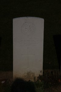 St. Souplet British Cemetery - Head, R V