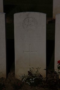 St. Souplet British Cemetery - Heasman, A A