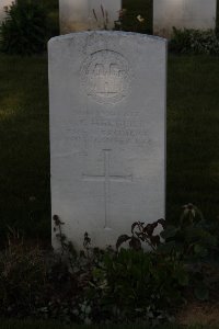 St. Souplet British Cemetery - Herbert, A C