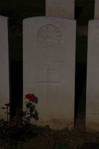 St. Souplet British Cemetery - Johnson, Alfred Andrew