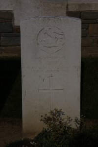 St. Souplet British Cemetery - Jones, A