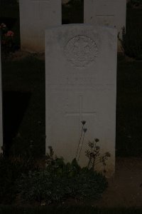 St. Souplet British Cemetery - Justice, A