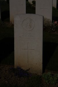 St. Souplet British Cemetery - King, S R