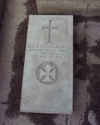 Addolorata Cemetery - Strickland, The Rev. Joseph.