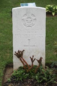 Hanover War Cemetery - Black, Frank Alexander