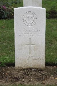 Hanover War Cemetery - McDonald, Charles Johnstone