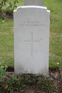 Hanover War Cemetery - Mylius, J