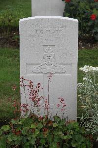 Hanover War Cemetery - Platt, Edwin G.