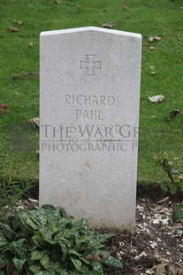 Brighton City Cemetery (Bear Road) - PAHL, RICHARD