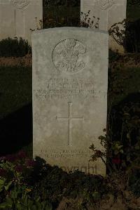 Caterpillar Valley Cemetery Longueval - Benjamin, J R