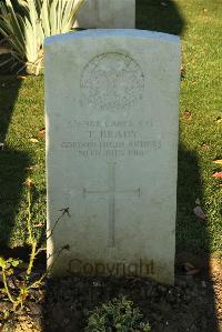 Caterpillar Valley Cemetery Longueval - Brady, T