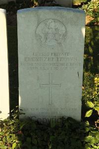 Caterpillar Valley Cemetery Longueval - Brown, Ebenezer