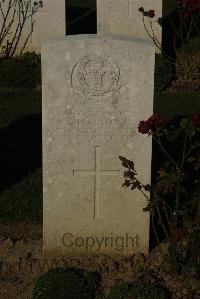 Caterpillar Valley Cemetery Longueval - Brown, E H