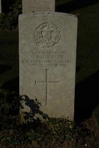 Caterpillar Valley Cemetery Longueval - Brownlee, G