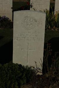 Caterpillar Valley Cemetery Longueval - Burton, Frederick Thomas